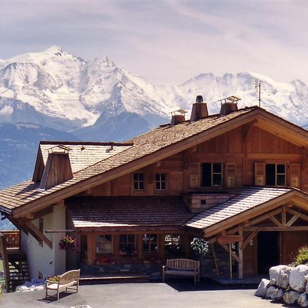 La Joubarbe Au Balcon Du Mont-Blanc Villa Sallanches Buitenkant foto