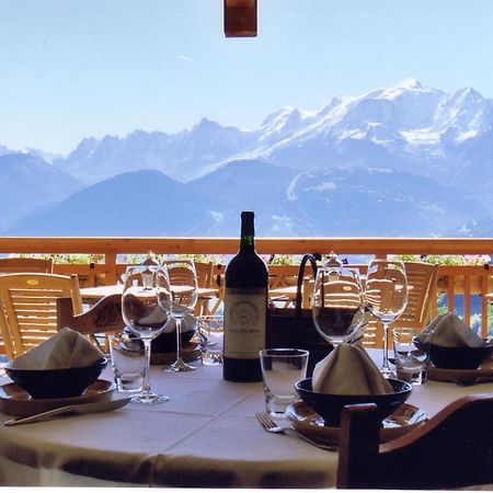 La Joubarbe Au Balcon Du Mont-Blanc Villa Sallanches Buitenkant foto