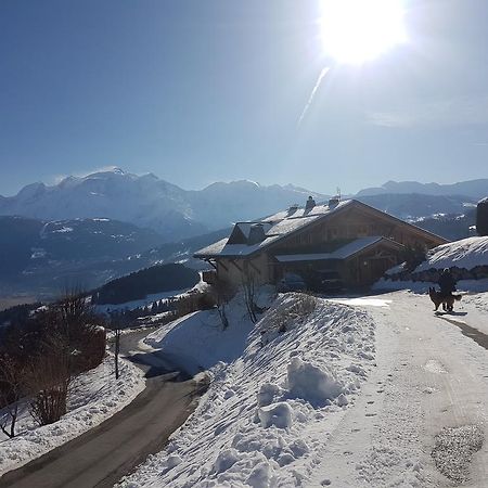 La Joubarbe Au Balcon Du Mont-Blanc Villa Sallanches Buitenkant foto