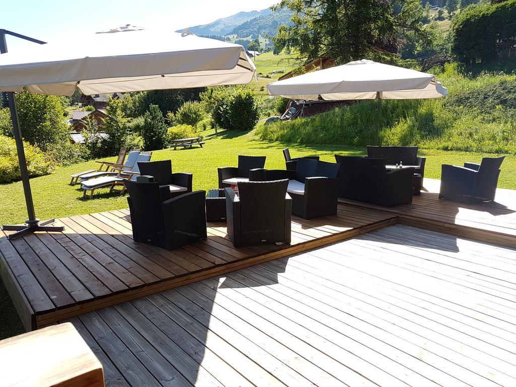 La Joubarbe Au Balcon Du Mont-Blanc Villa Sallanches Buitenkant foto