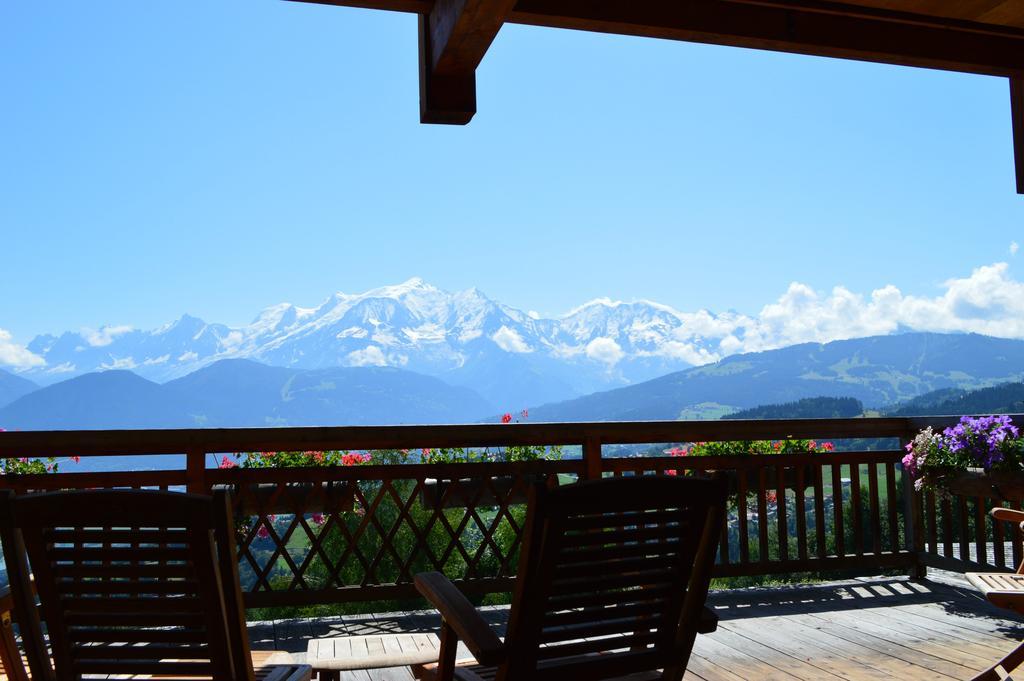 La Joubarbe Au Balcon Du Mont-Blanc Villa Sallanches Buitenkant foto