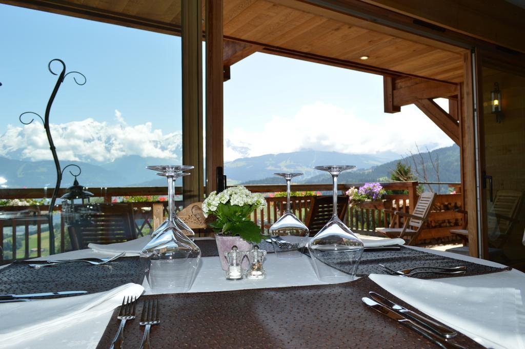 La Joubarbe Au Balcon Du Mont-Blanc Villa Sallanches Buitenkant foto