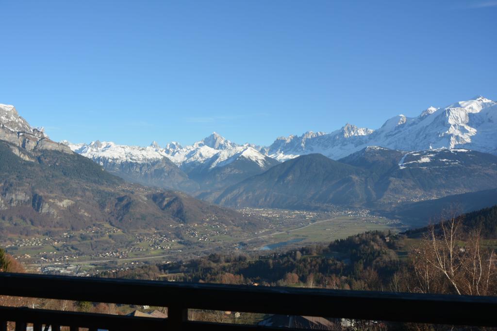 La Joubarbe Au Balcon Du Mont-Blanc Villa Sallanches Buitenkant foto