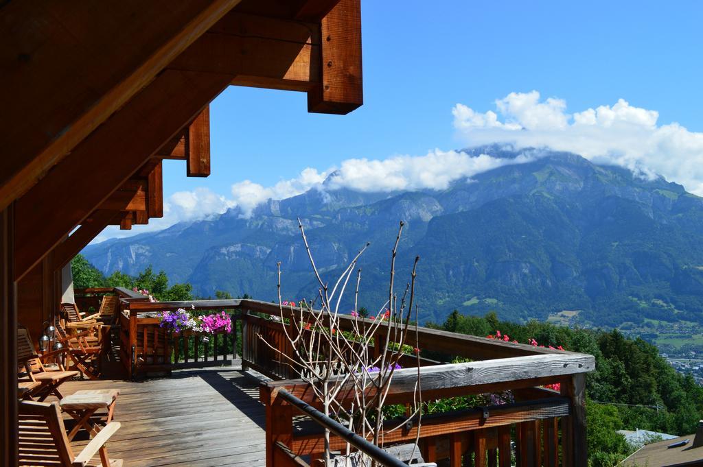 La Joubarbe Au Balcon Du Mont-Blanc Villa Sallanches Buitenkant foto