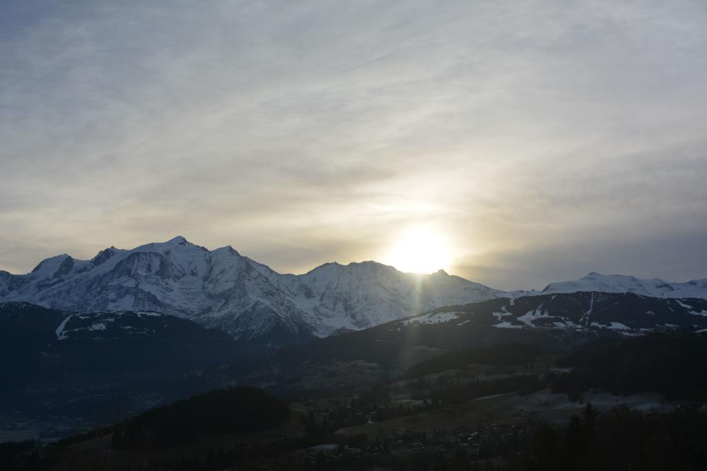 La Joubarbe Au Balcon Du Mont-Blanc Villa Sallanches Buitenkant foto