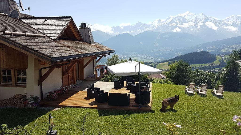 La Joubarbe Au Balcon Du Mont-Blanc Villa Sallanches Buitenkant foto