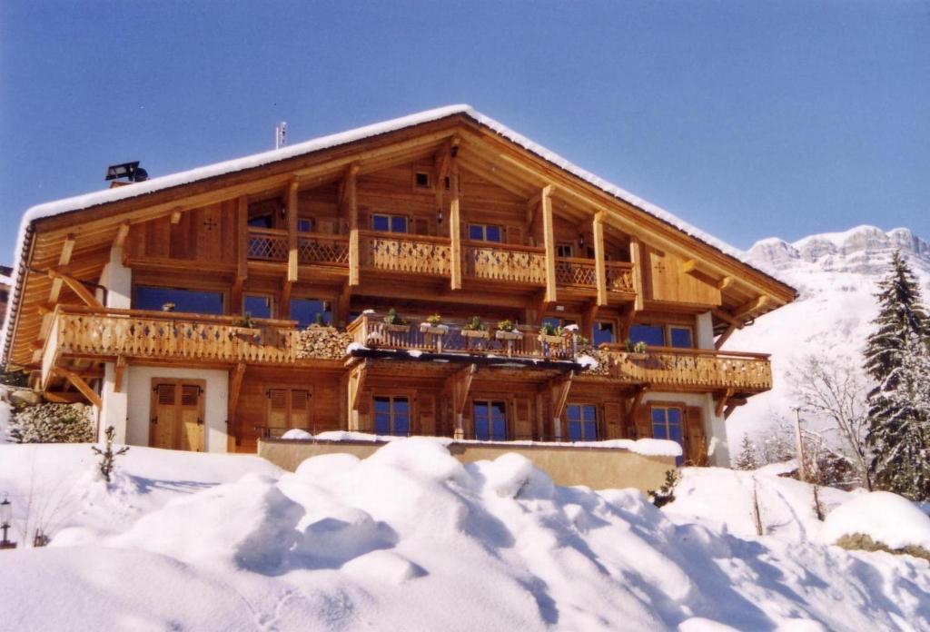 La Joubarbe Au Balcon Du Mont-Blanc Villa Sallanches Buitenkant foto