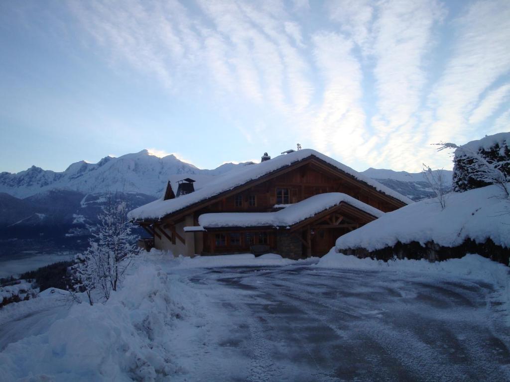 La Joubarbe Au Balcon Du Mont-Blanc Villa Sallanches Buitenkant foto